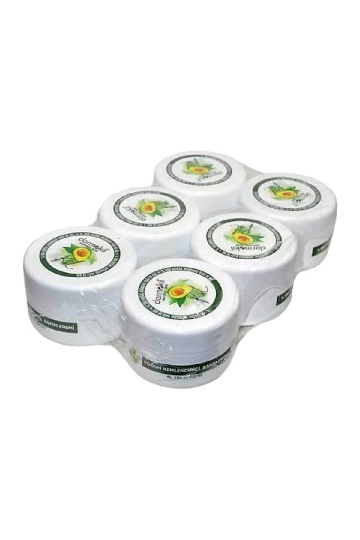 Natural Avokado Yağı El ve Yüz Bakım Kremi 300 ml 6 Adet