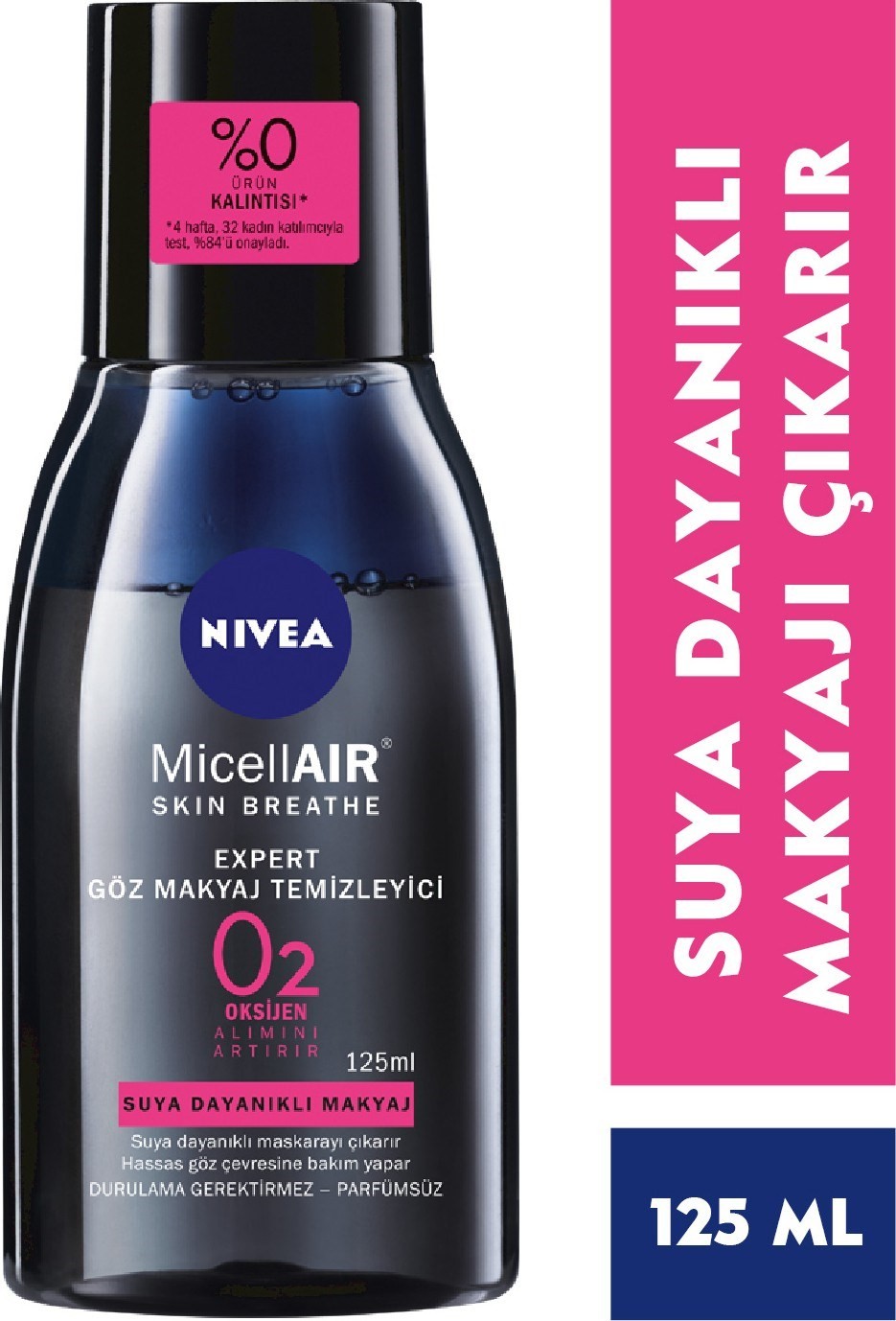 Nivea Micellair Professional Göz Makyaj Temizleyicisi 125 Ml