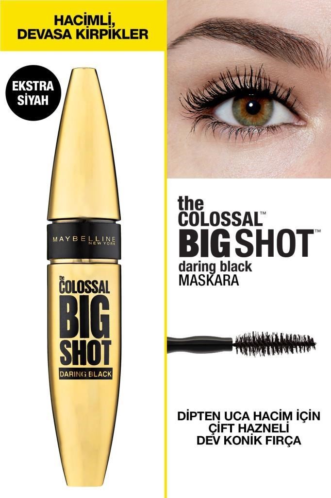 Maybelline New York The Colossal Big Shot Daring Black Maskara