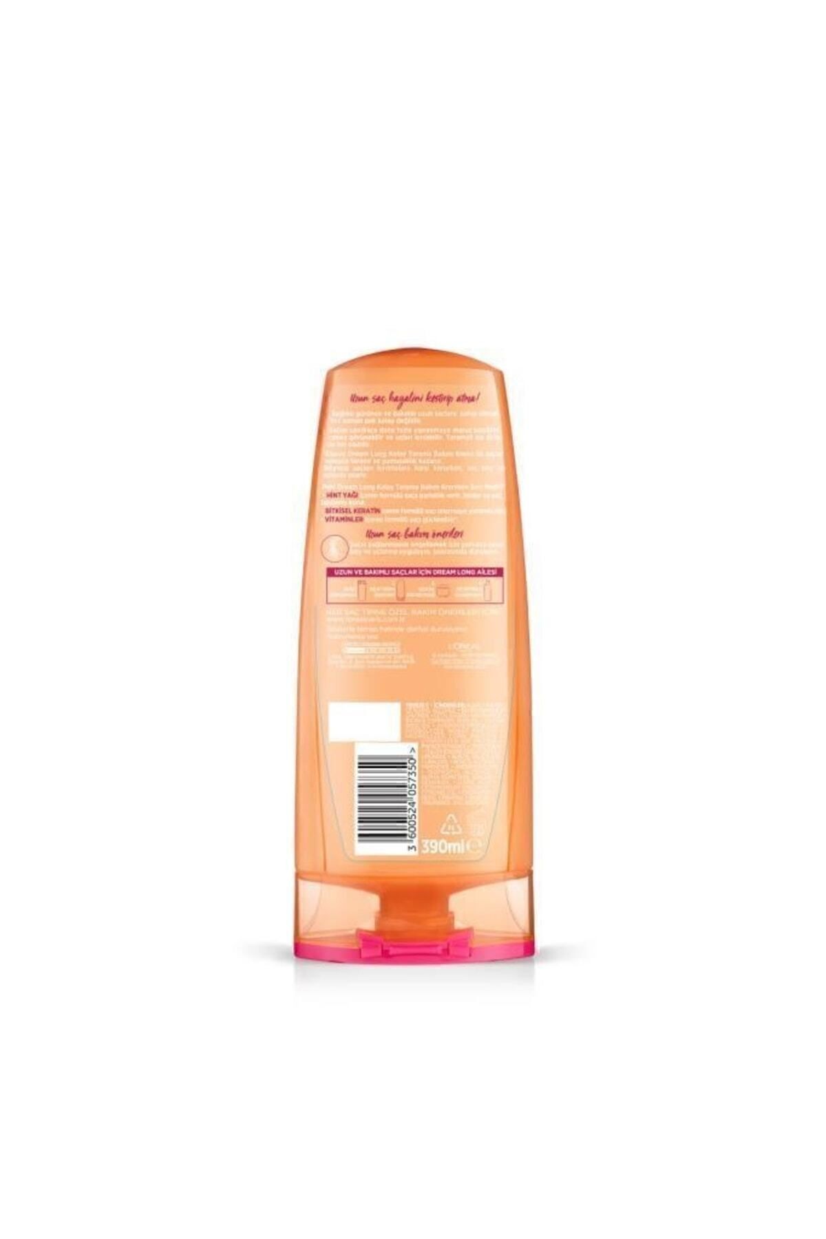 Dream Long Onarıcı Bakım Şampuanı 390 Ml & Kolay Tarama Saç Bakım Kremi 390ml