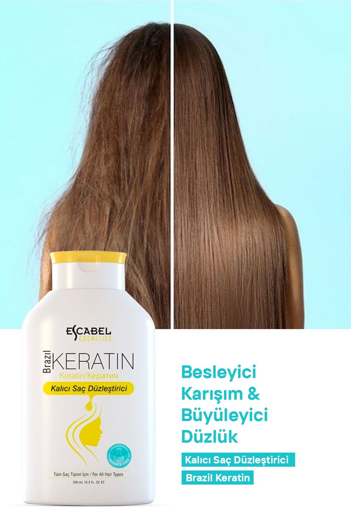 Escabel Brezilya Keratin