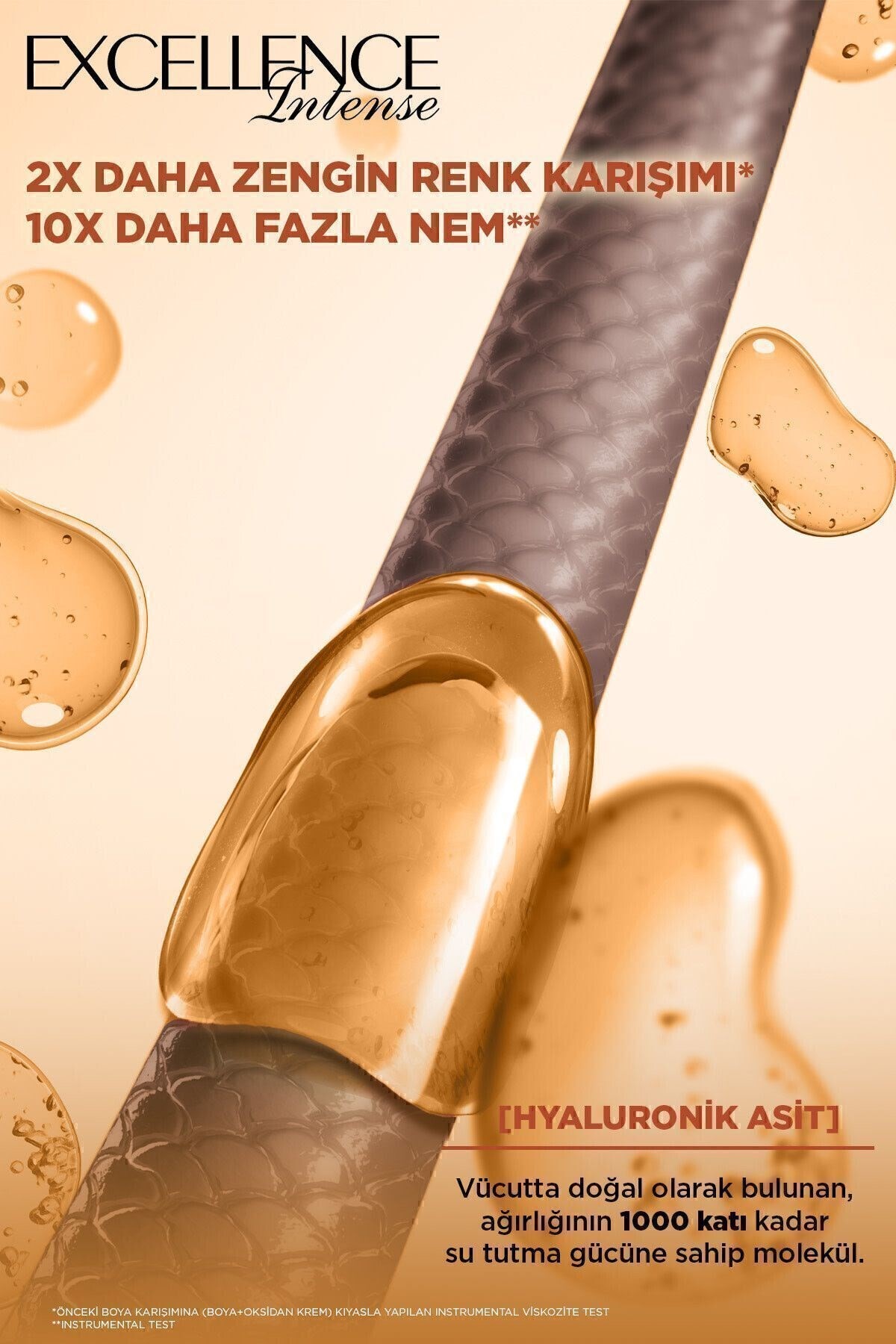 L'Oreal Paris Excellence Intense Saç Boyası 6.66 Yoğun Kızıl