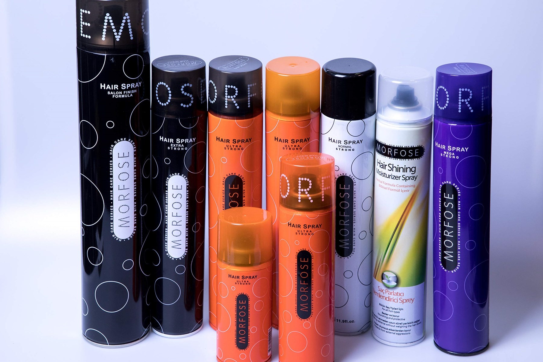 MORFOSE Hair Sp 200Ml Ultra Strong (Turuncu) 1 Paket (1 x 1 Adet)
