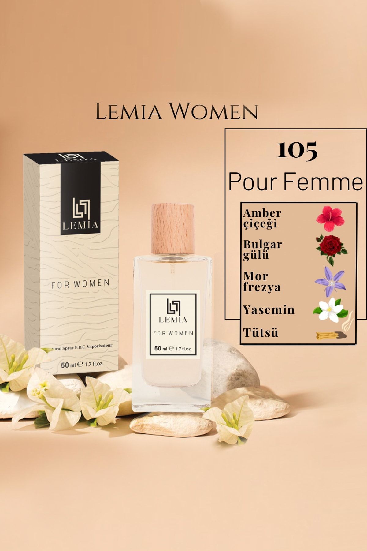105 Largo Pour Femme Kadın Edc 50ml