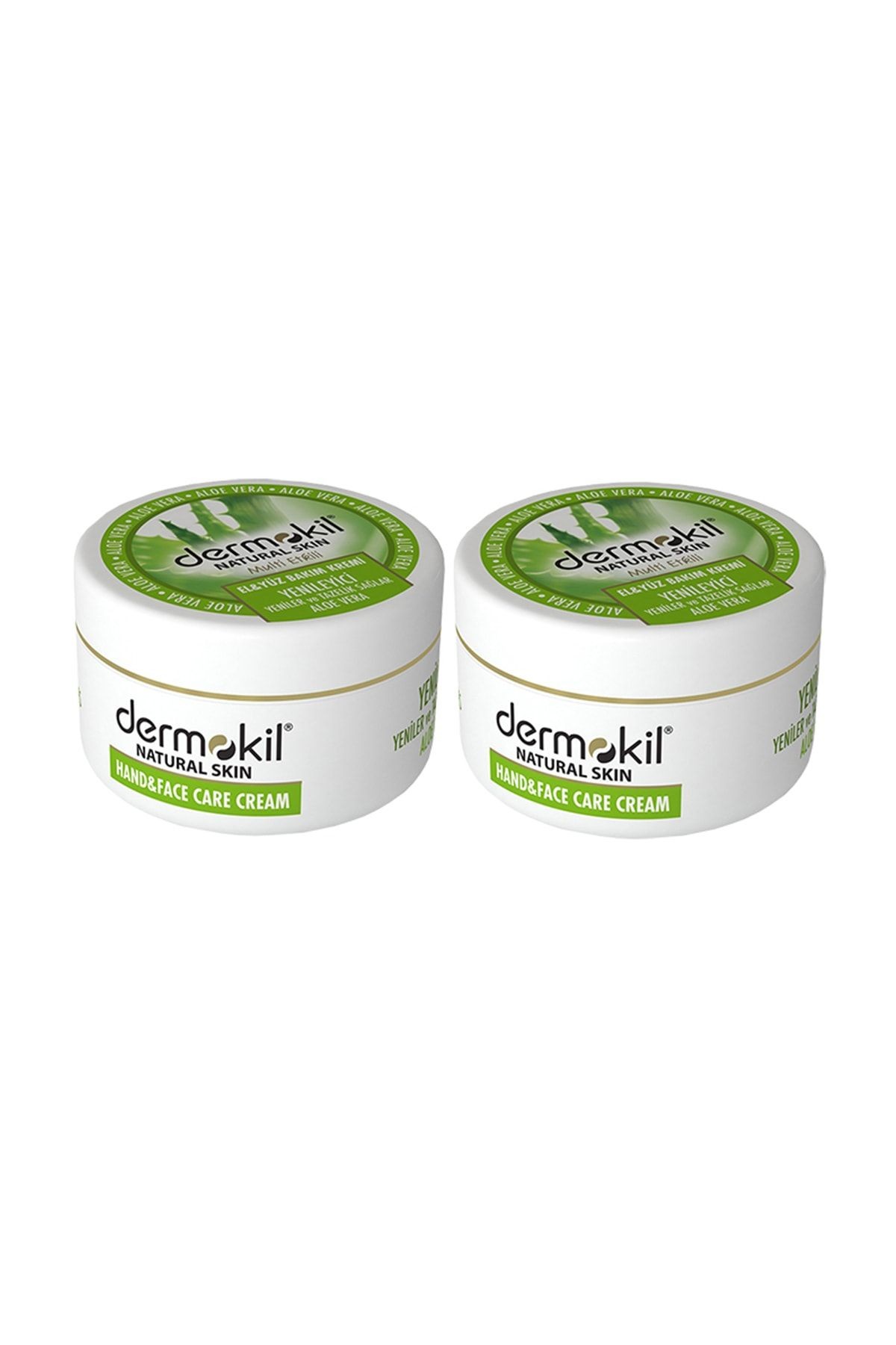 Yüz, Vücut Ve Doğal El Kremi Aloevera 300 Ml X 2 Adet