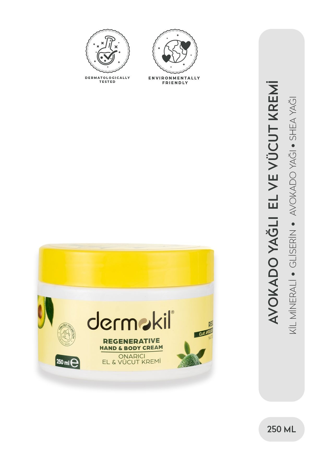 Avokado Özlü El Ve Vücut Kremi 250 Ml