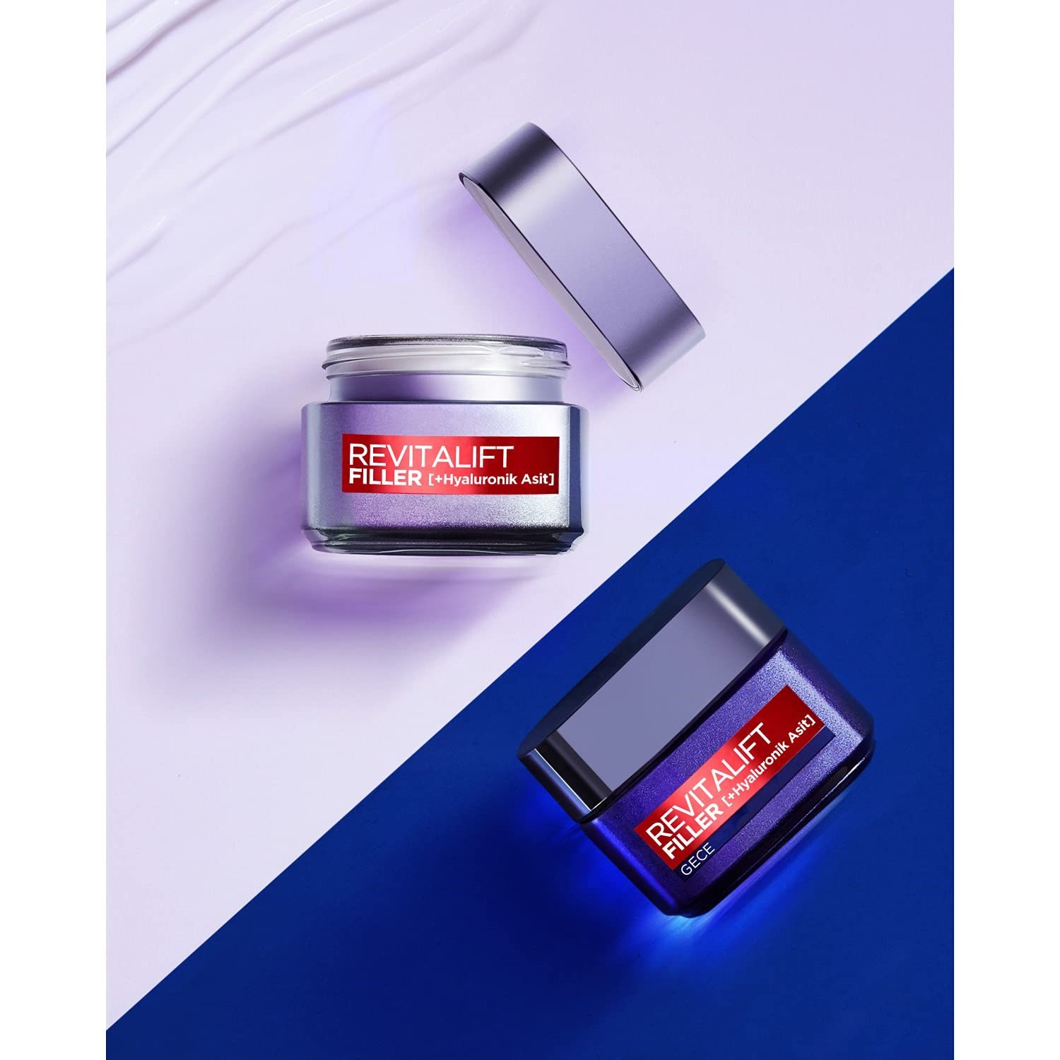 L'Oréal Paris Revitalift Filler Yoğun Dolgunlaştırıcı Yaşlanma Karşıtı Gece Kremi 50 ml - Hyaluronik
