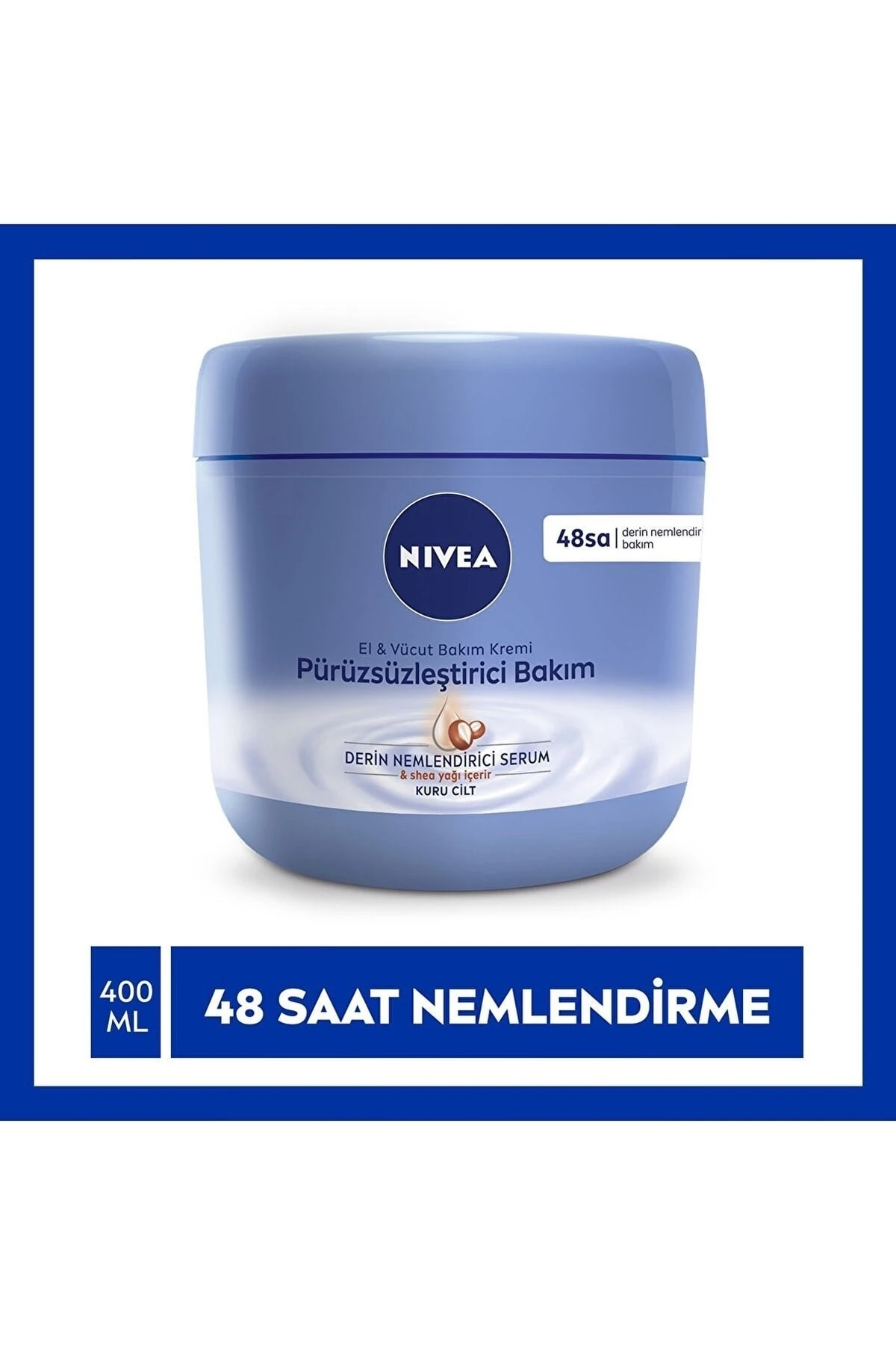 Nivea El ve Vucut Pürüzsüzleştirici Bakım Kremi 2 x 400 ML