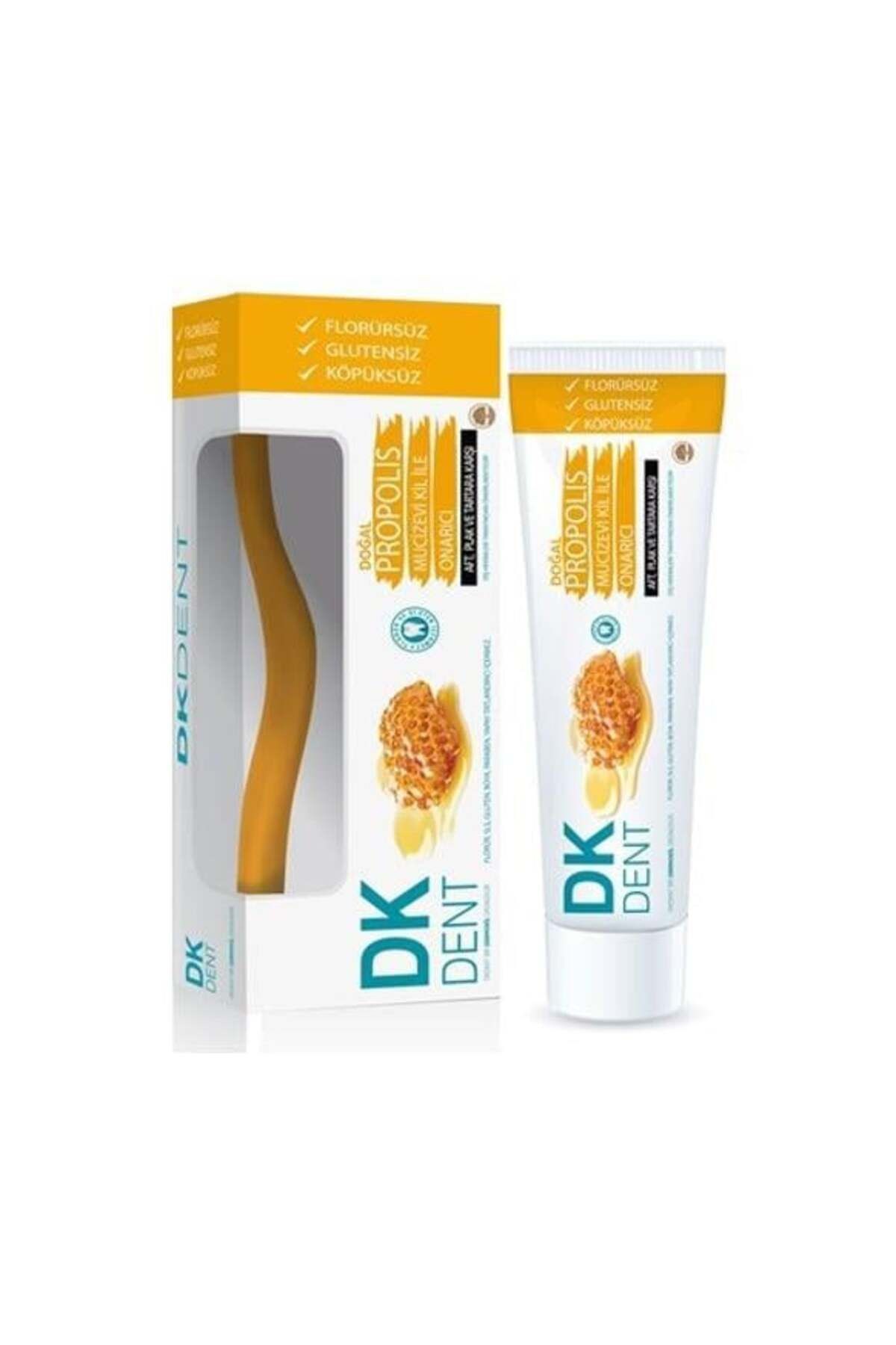 Dent Dk Propolis Florürsüz Diş Macunu 75 ml Diş Fırçası