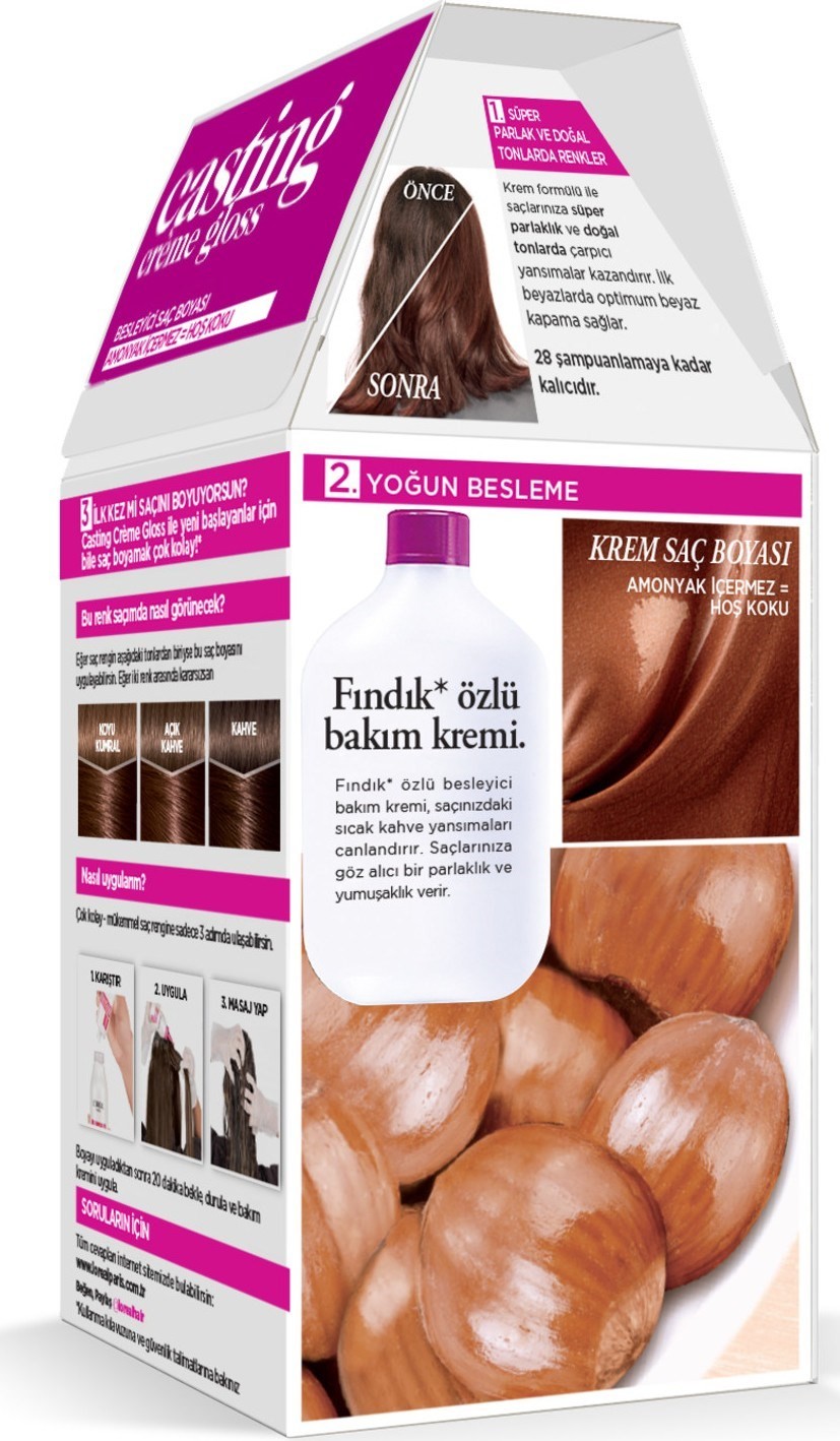 L'Oréal Paris Casting Crème Gloss Saç Boyası - 603 Altın Karamel