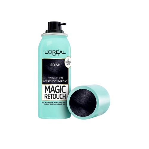 L'Oréal Paris Magic Retouch Beyaz Dipleri Kapatıcı Sprey - Siyah
