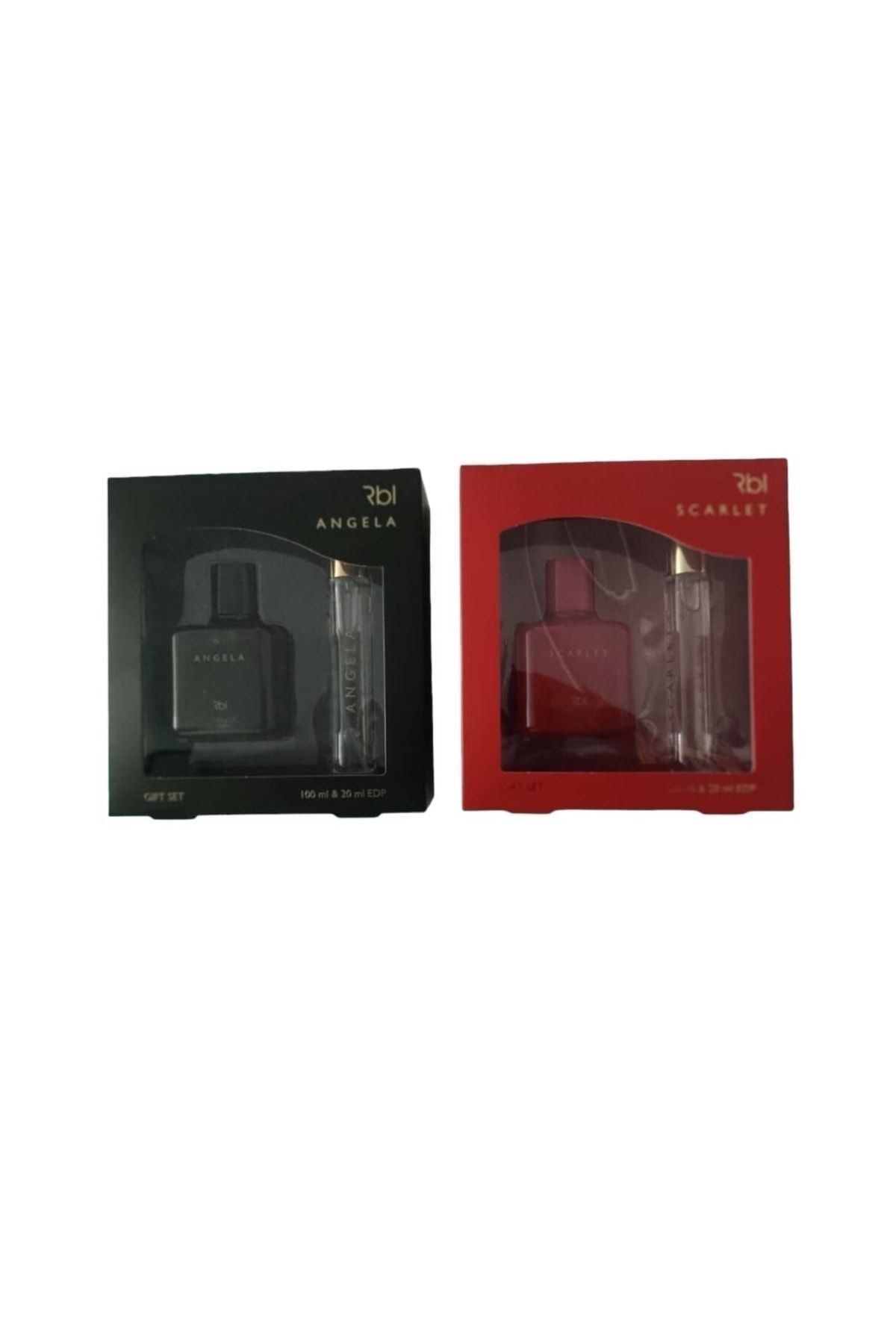 Parfüm Setleri 2 Set (scarlet Parfüm 50 Ml+20 Ml Edp ++ Angela 50 Ml Parfüm+20ml