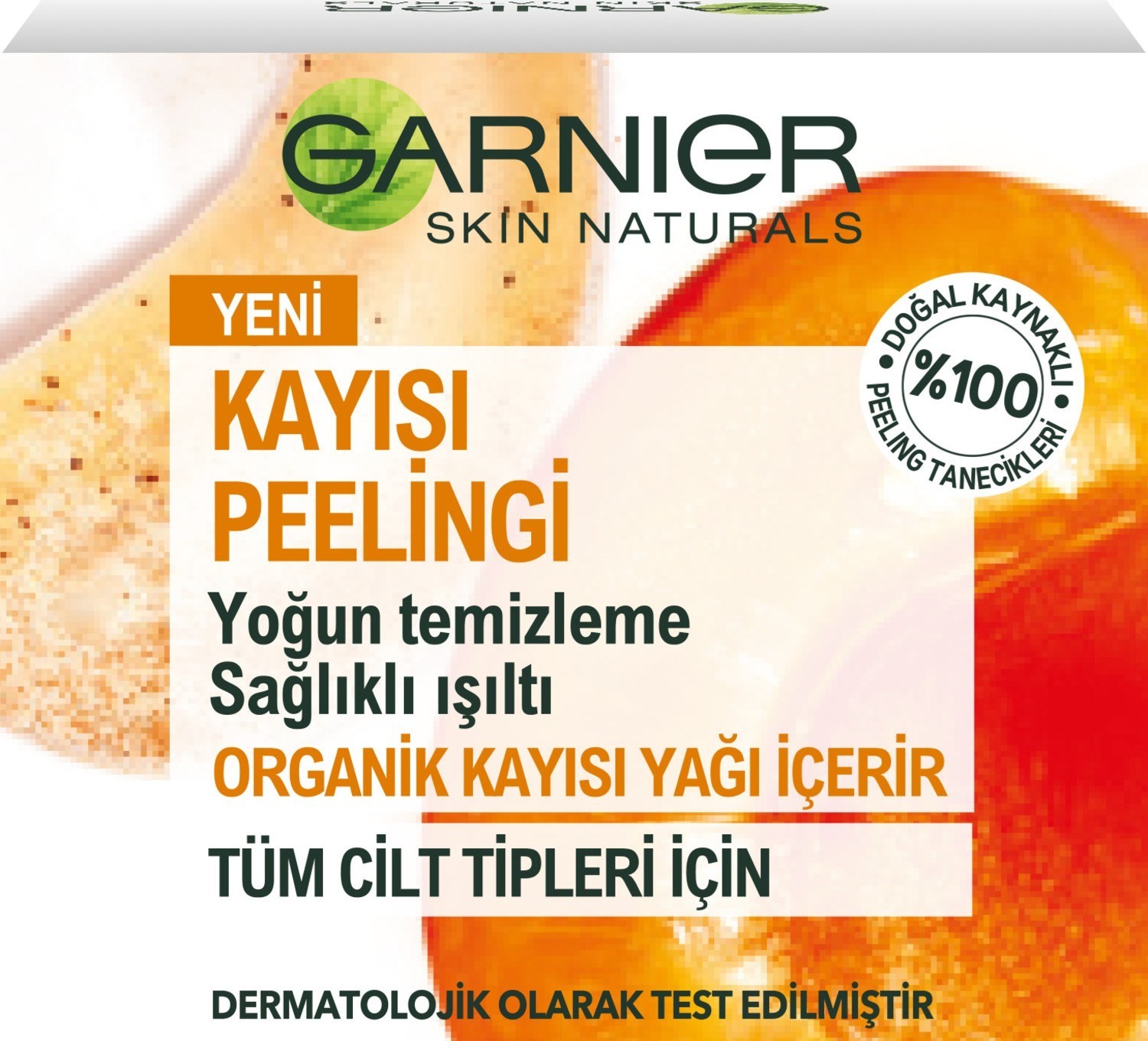 Garnier Kayısı Peelingi Tüm Cilt Tipleri Için 50 ml