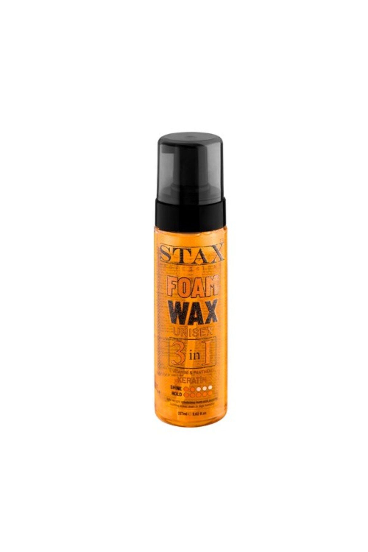 FOAM WAX 3İN1 KERATİN SAÇ KÖPÜĞÜ 237 ML ÖZEL FÖN FIRÇALI SET