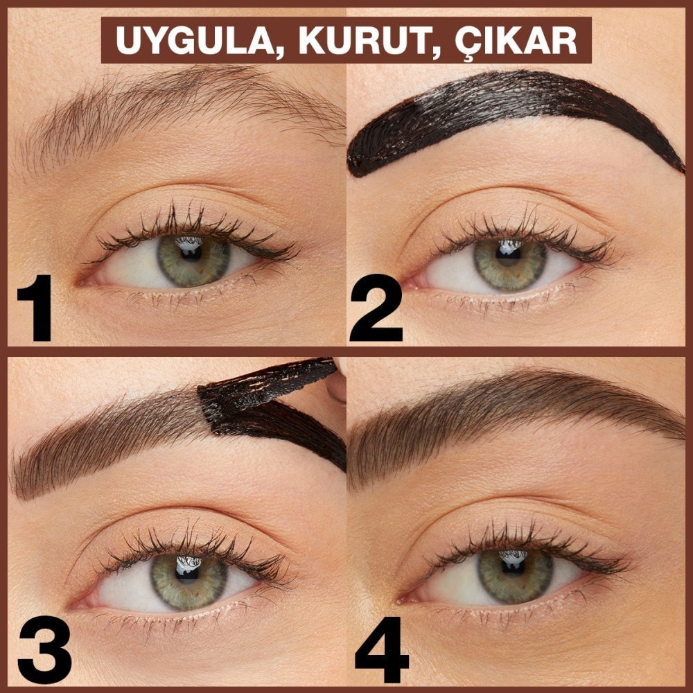 Maybelline New York Tattoo Brow Geçici Kaş Dövmesi - Orta Ton