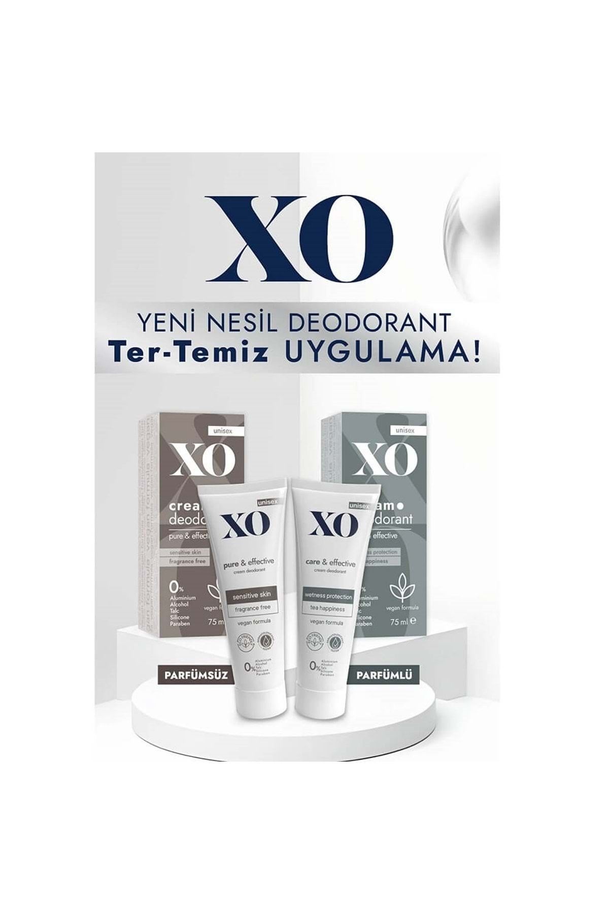 Xo Krem Deodorant 75ml Unisex Pure & Effective Kokusuz
