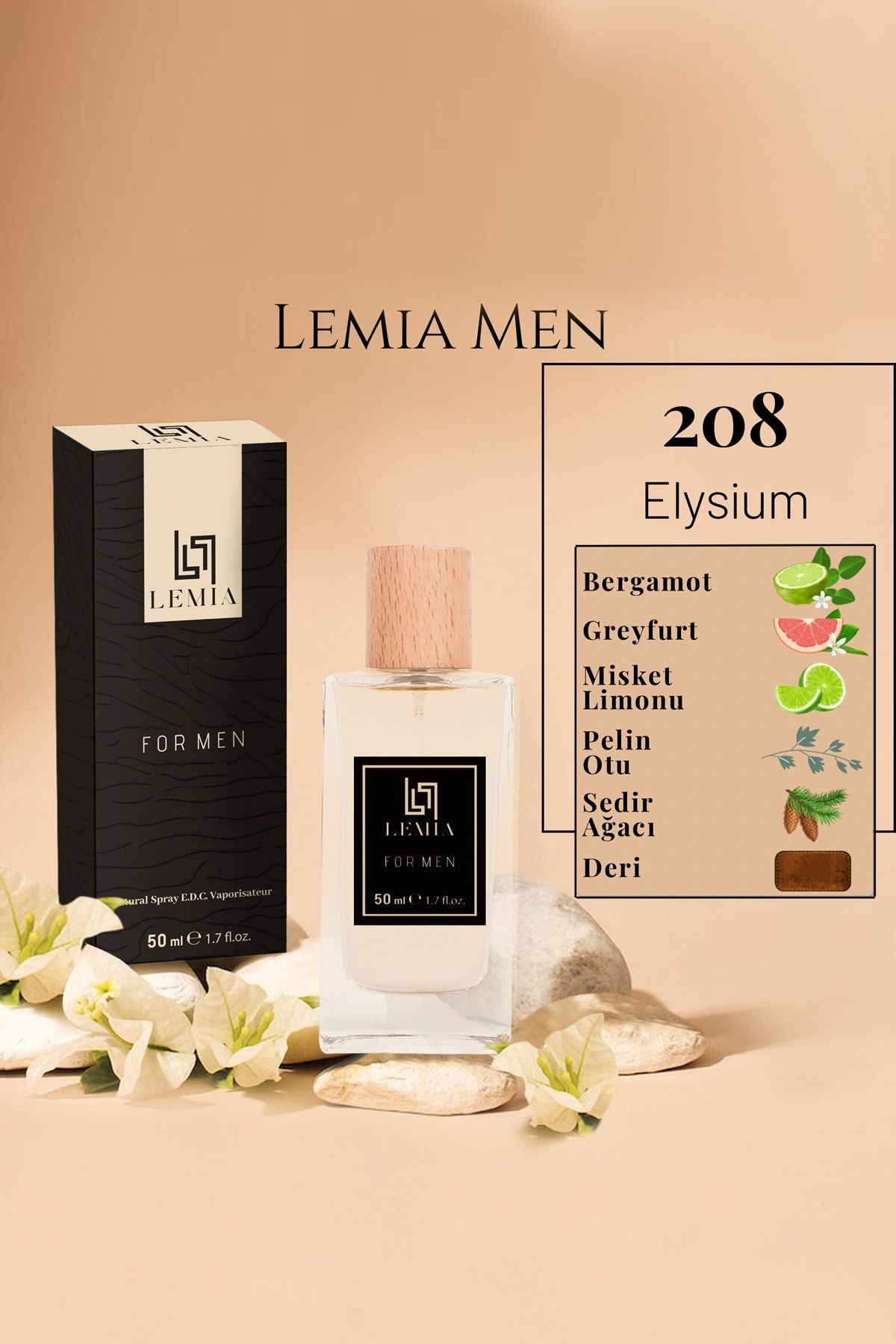 208 Elysia Erkek Edc 50ml