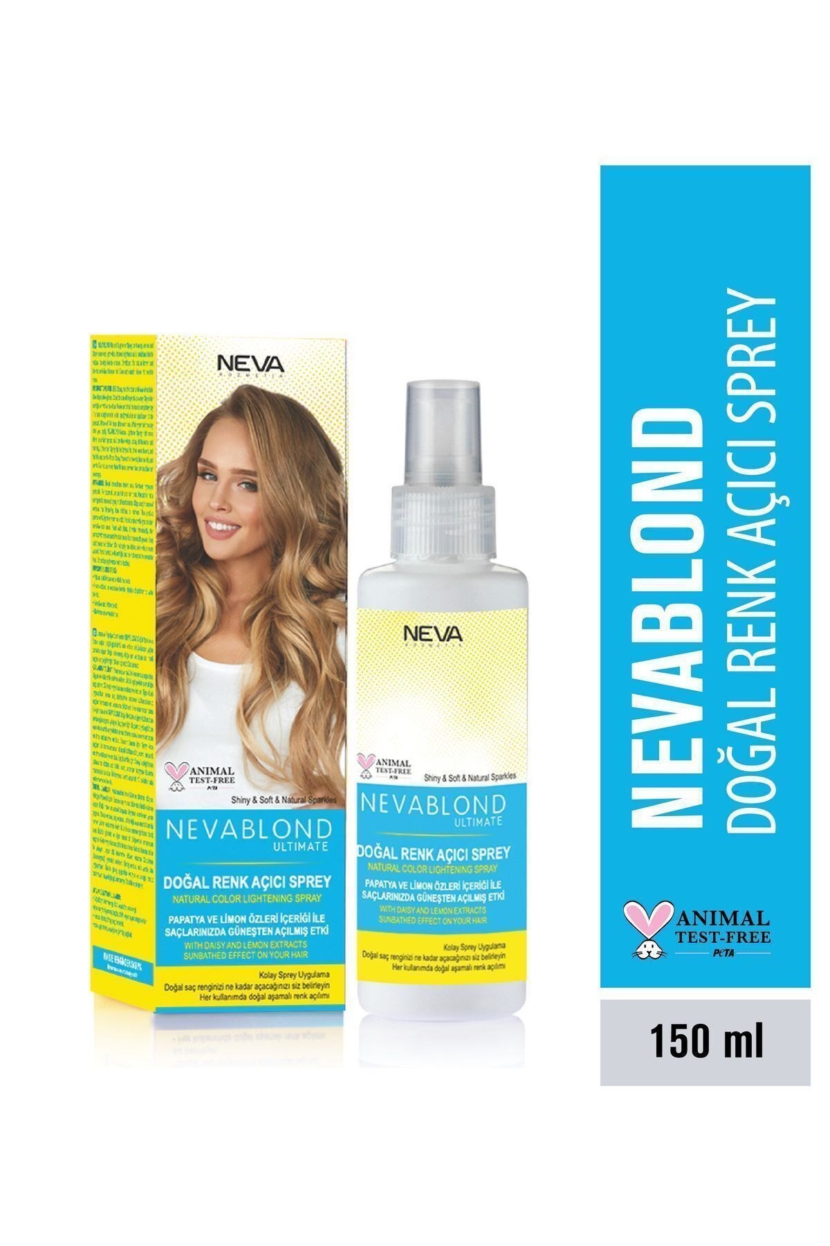 Neva Doğal Renk Açıcı Papatya Özü Sprey 150 Ml