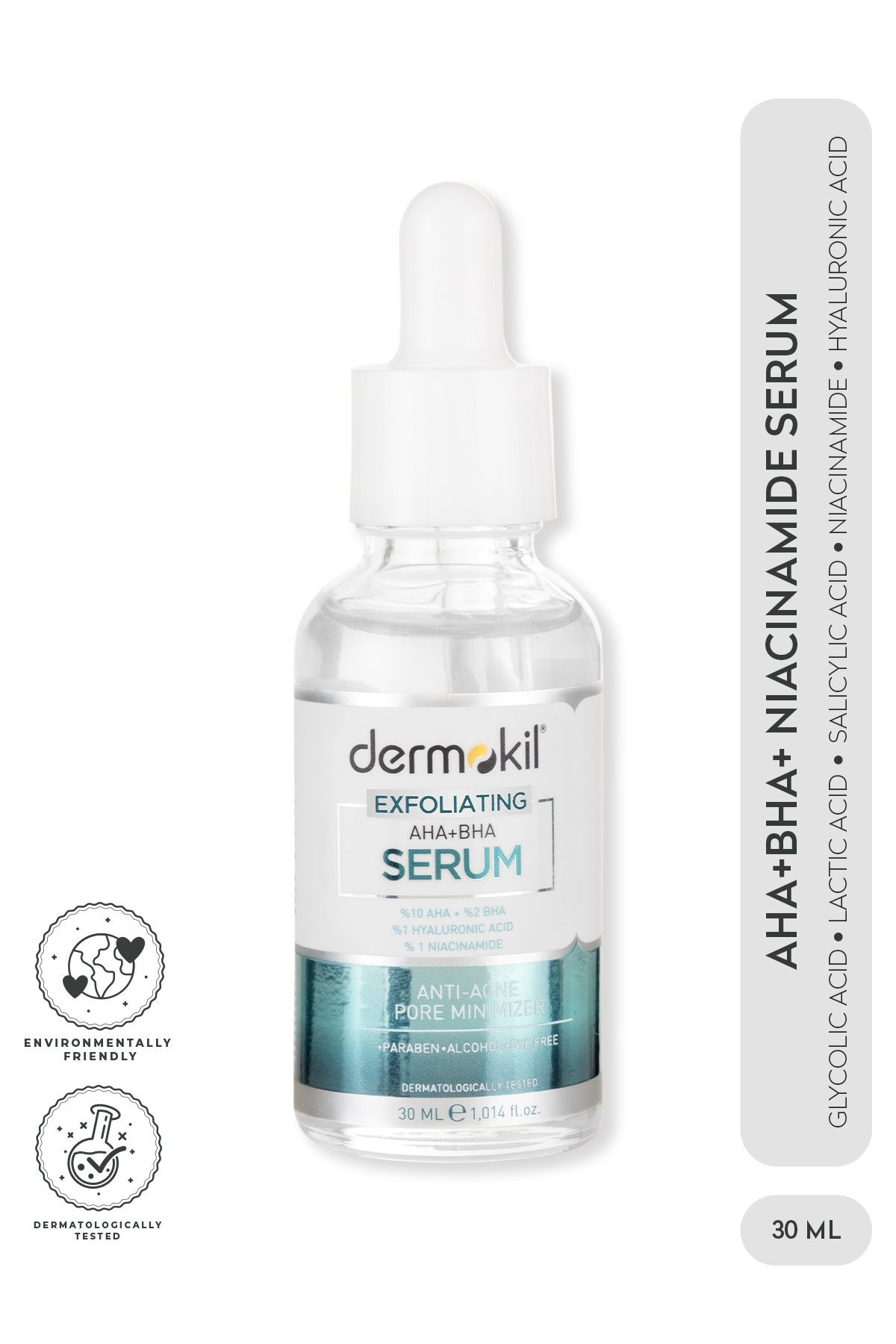 Exfoliating Aha Bha Niacinamide Serum 30 ml