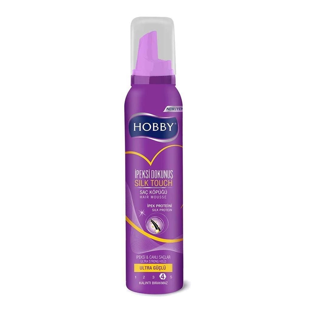 Hobby İpeksi Dokunuş Ultra Güçlü Saç Köpüğü 150 ML