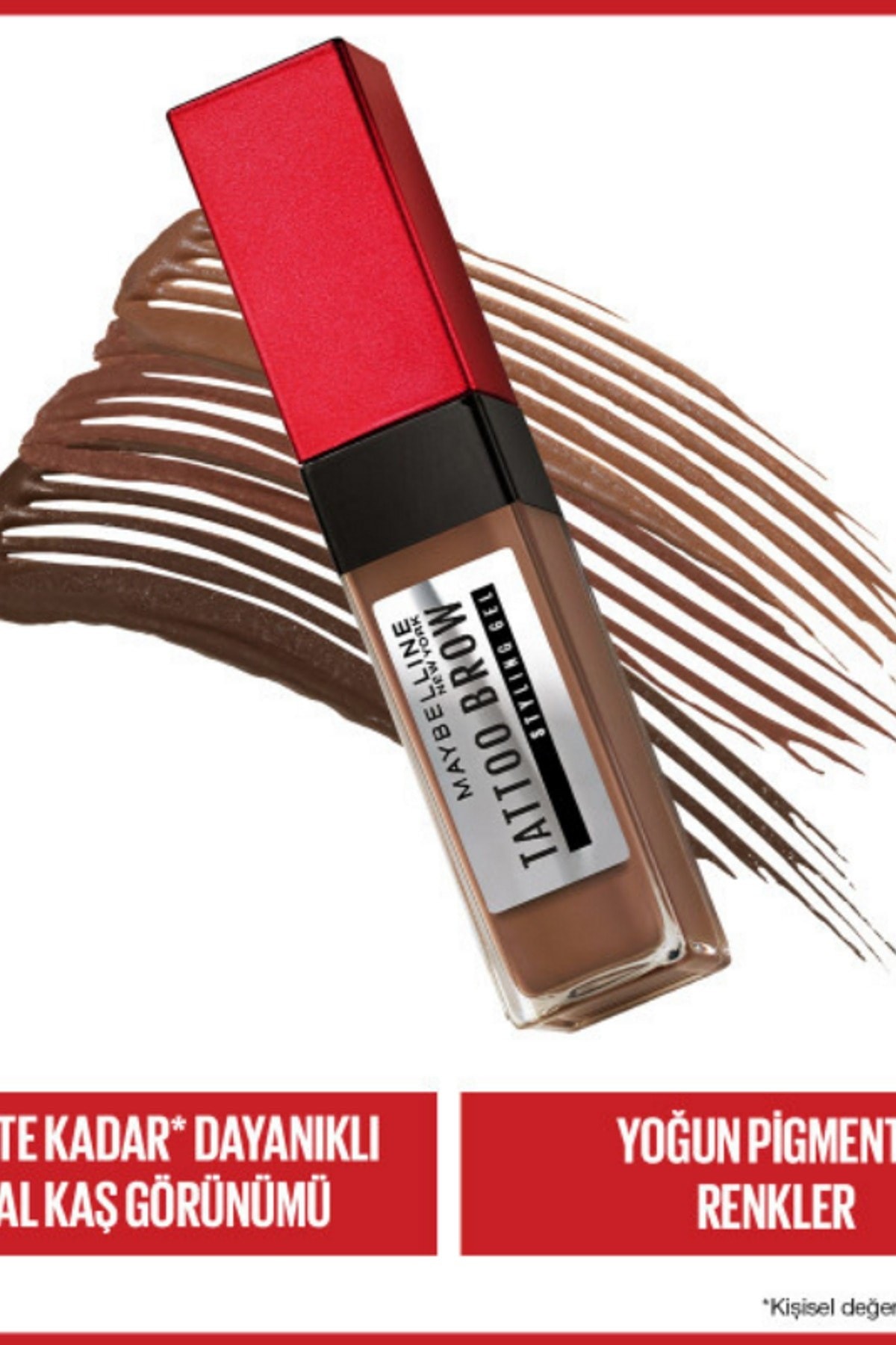 Maybelline New York Tattoo Brow 36h Styling Gel - 257 Medium Brown