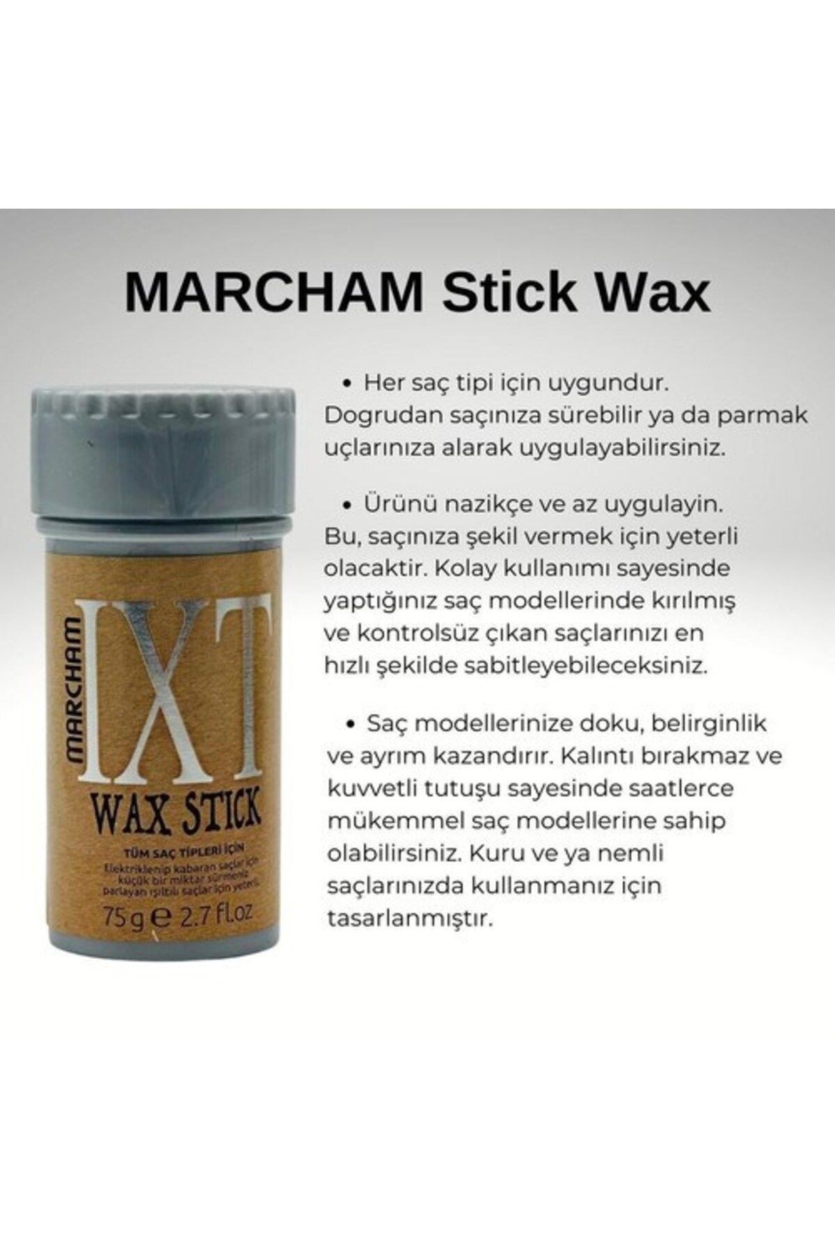 Stick WAX 75 gr - Kadınlar İçin x 6 Adet