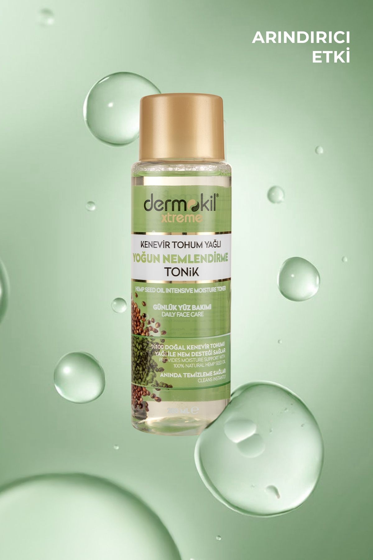 Kenevir Tohumu Yağlı Yoğun Nemlendirme Tonik 200 ml
