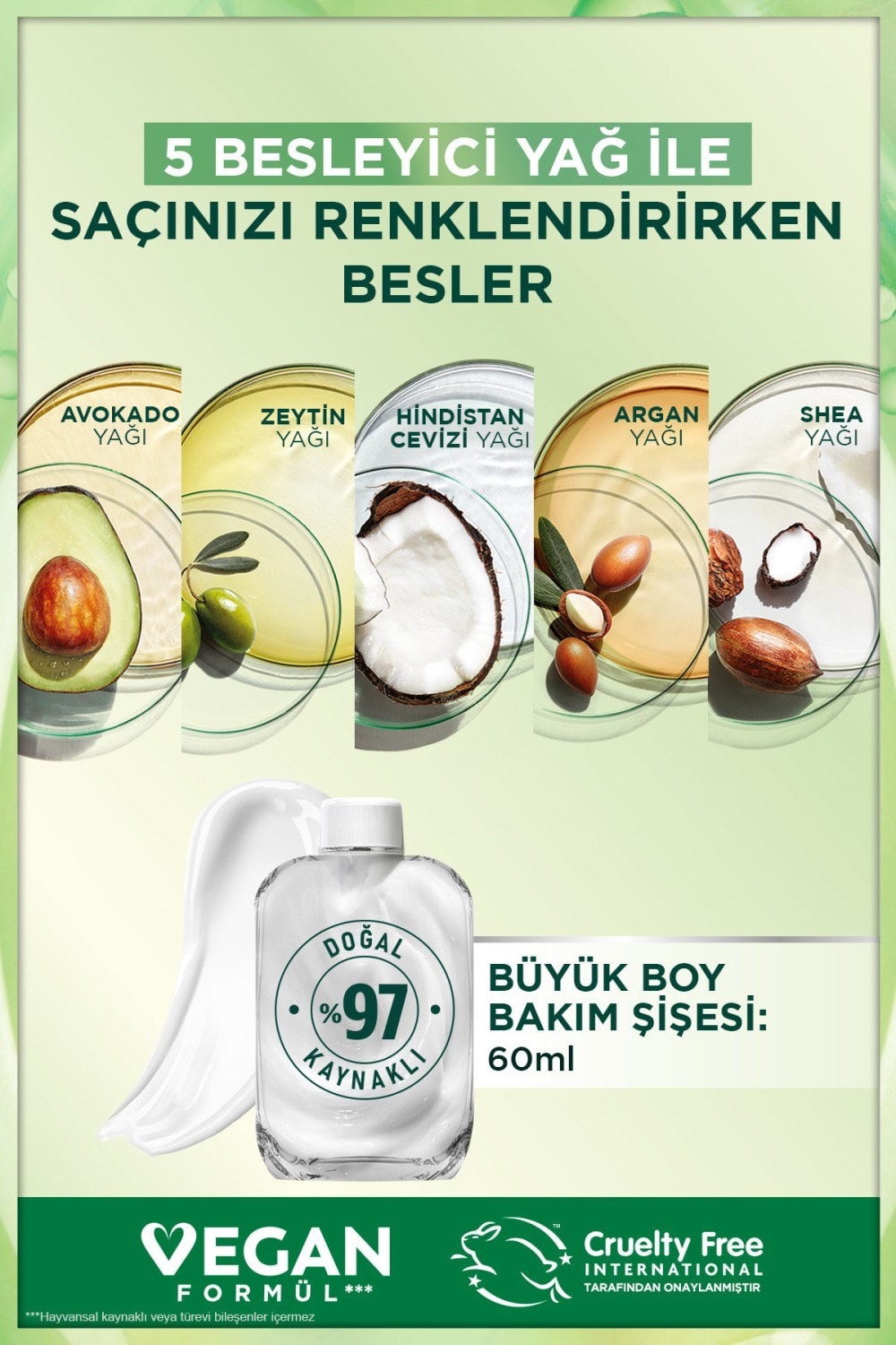 Garnier Nutrisse Yoğun Besleyici Kalıcı Krem Saç Boyası 3  Koyu Kahve