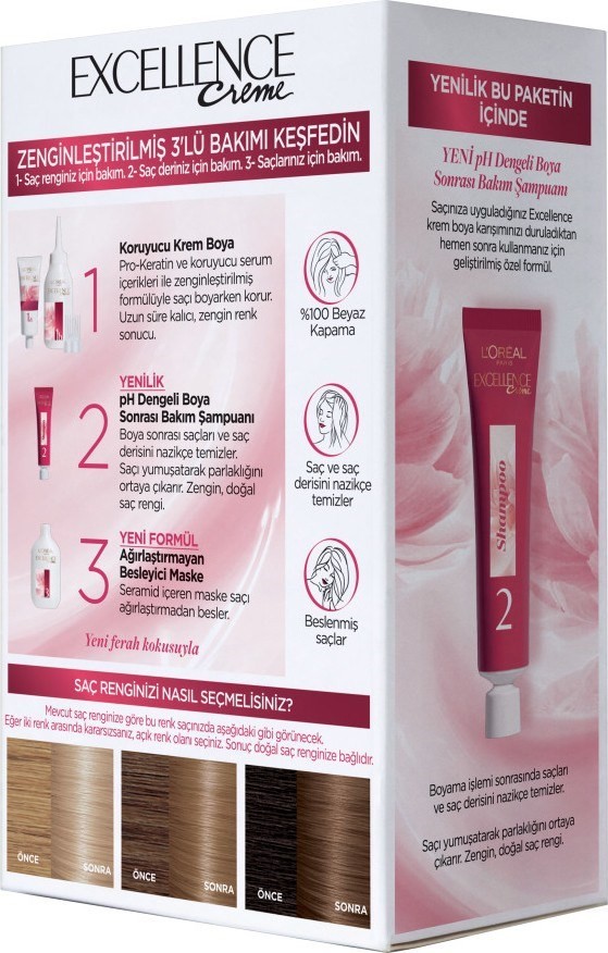 L'Oréal Paris Excellence Creme Saç Boyası 9.1 Sarı Küllü