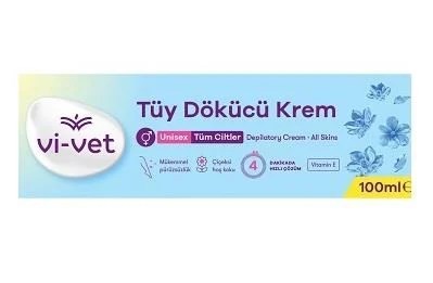 Vivet 100Ml Tüy Dökücü Krem