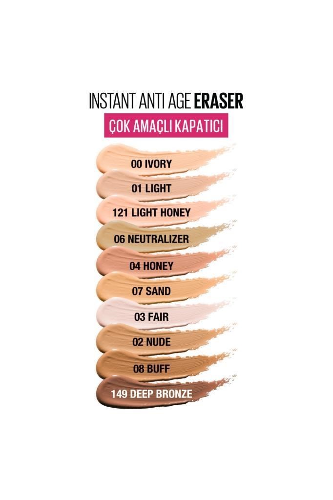 Maybelline New York Instant Anti Age Eraser Kapatıcı 00 Ivory 68 ML
