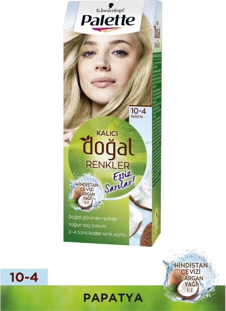 Palette Kalıcı Doğal Renkler 10-4 Papatya Saç Boyası