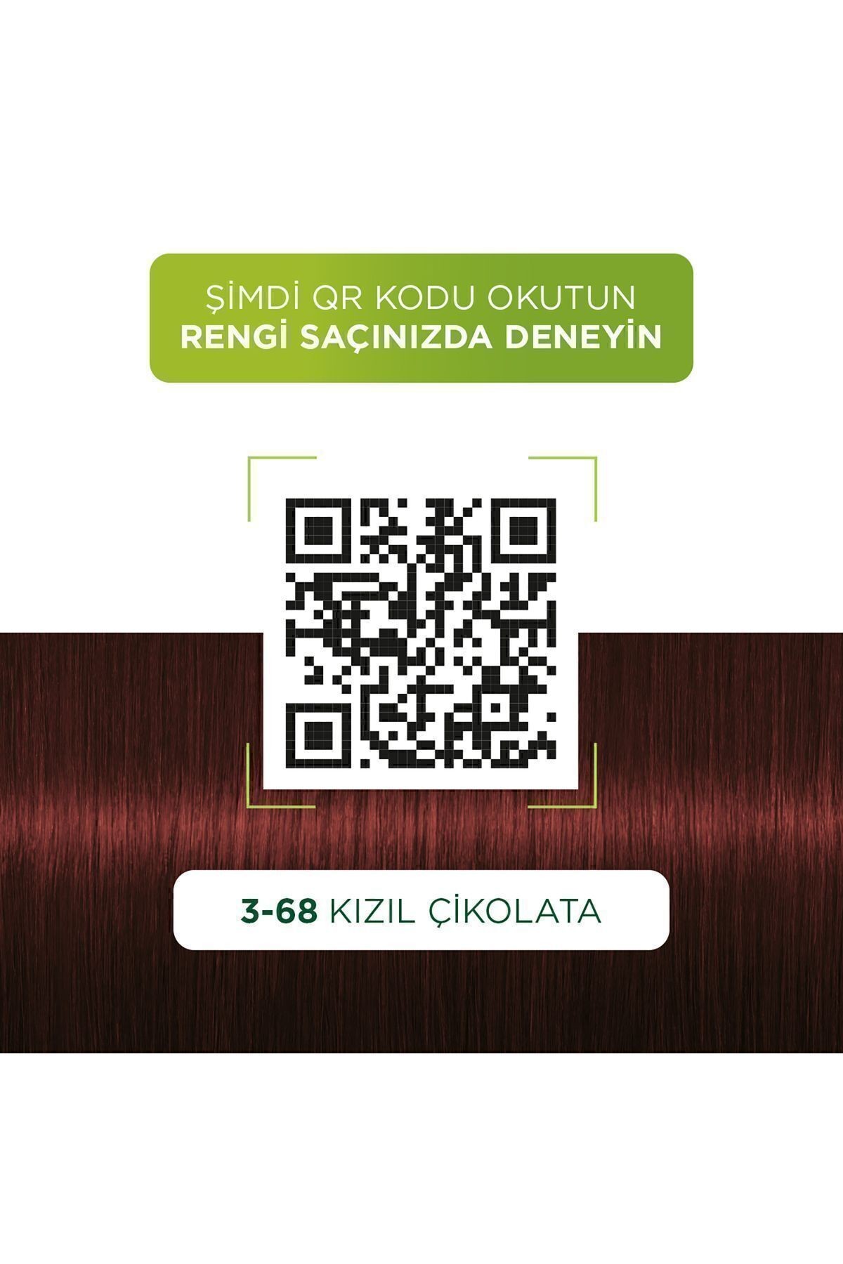 Kalıcı Doğal Renkler 3-68 Kızıl Çikolata