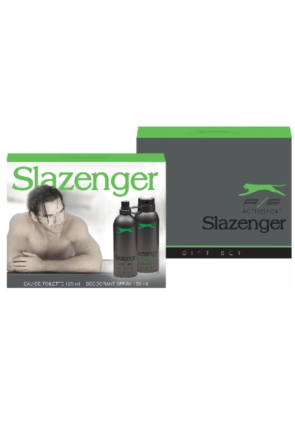 Slazenger  Erkek Karma Set 3 Lü Gold + Mavi + Yeşil Deodorant-Parfüm -  SLAZENGERKARMASET
