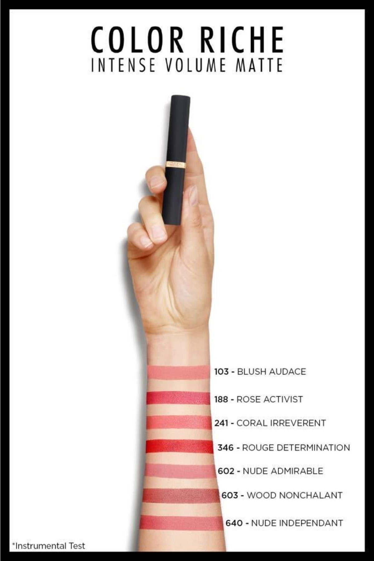 L'Oreal Paris Color Riche Intense Volume Matte Ruj - 241 Coral Irreverent