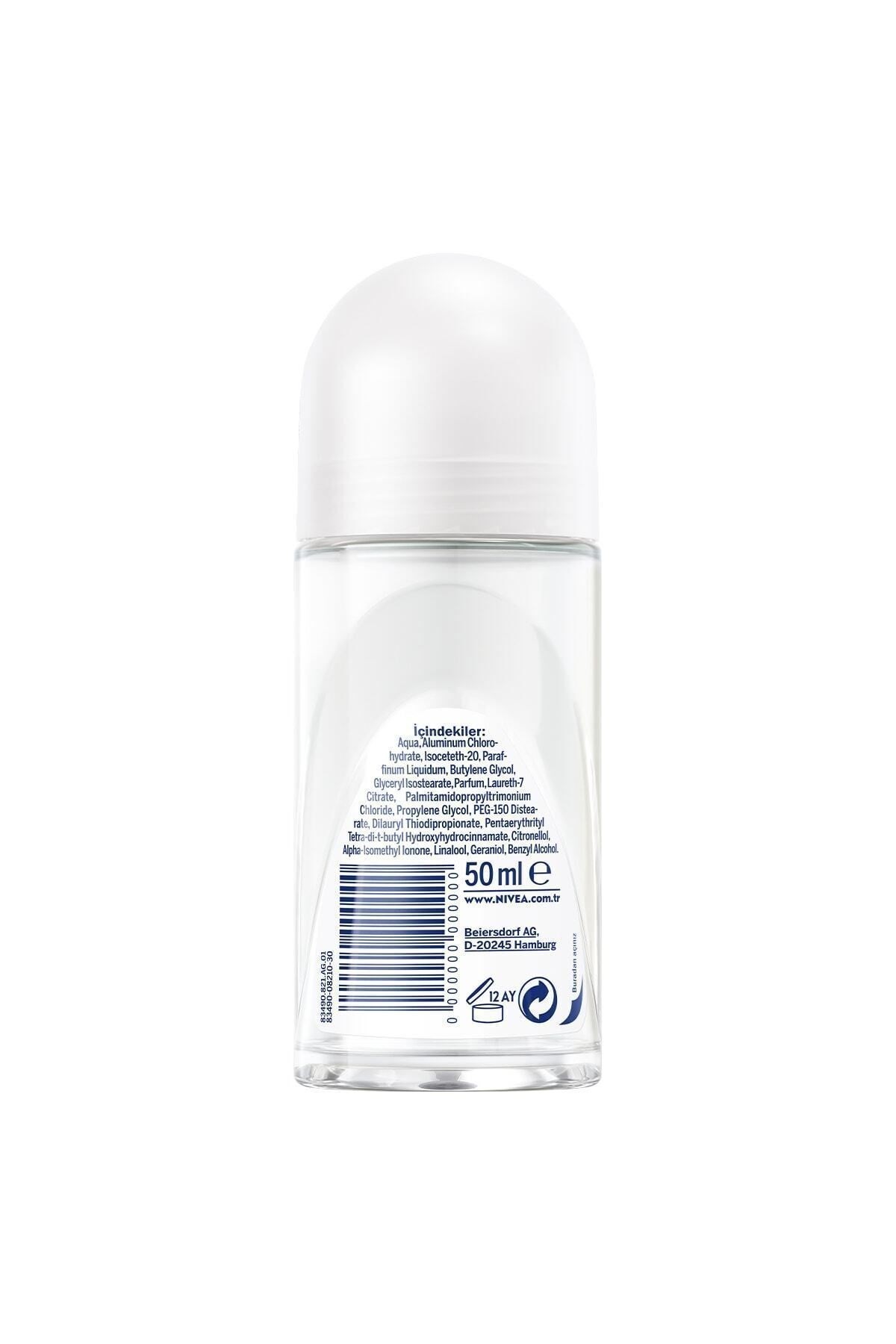 Nivea Kadın Roll-on Black & White Invisible Güçlü Etki 50 ml