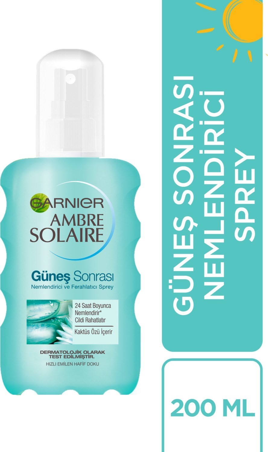 Garnier Güneş Sonrası Nemlendirici & Ferahlatıcı Sprey 200 ml