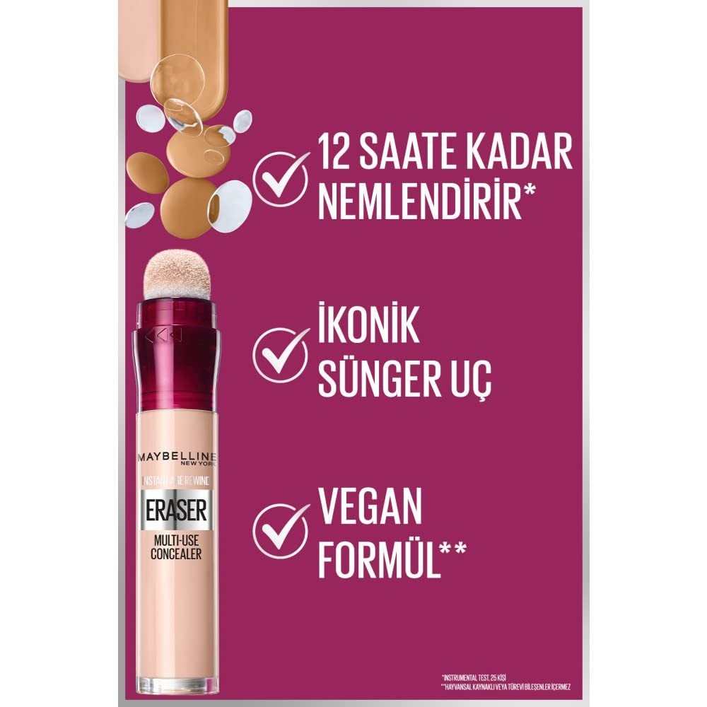 Maybelline New York Instant Anti Age Eraser Kapatıcı, 03 Fair