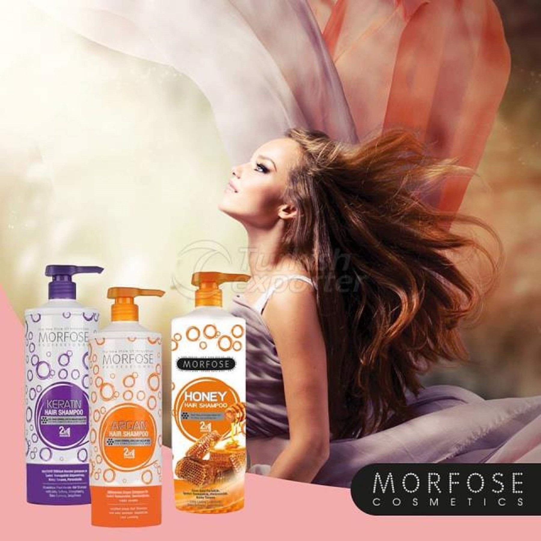 MORFOSE Şampuan 1000Ml (Turuncu) 1 Paket (1 x 1 Adet)