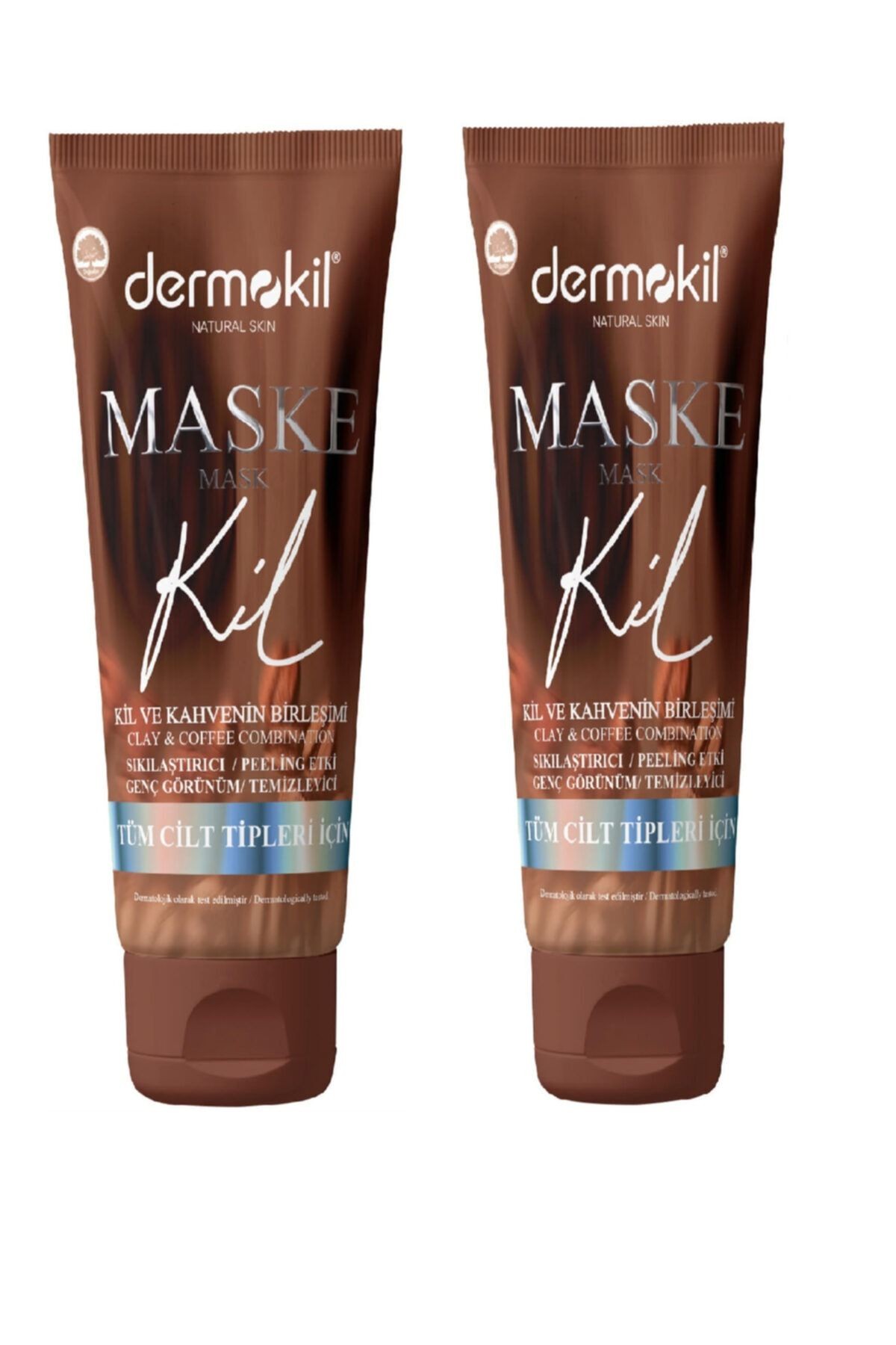 Sıkılaştırıcı Soyulabilir Kahveli Maske 2'li Set 75 ml