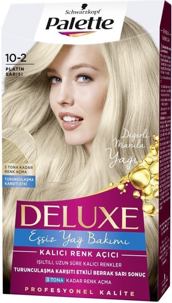  Palette Deluxe 10-2 Platin Sarısı Saç Boyası