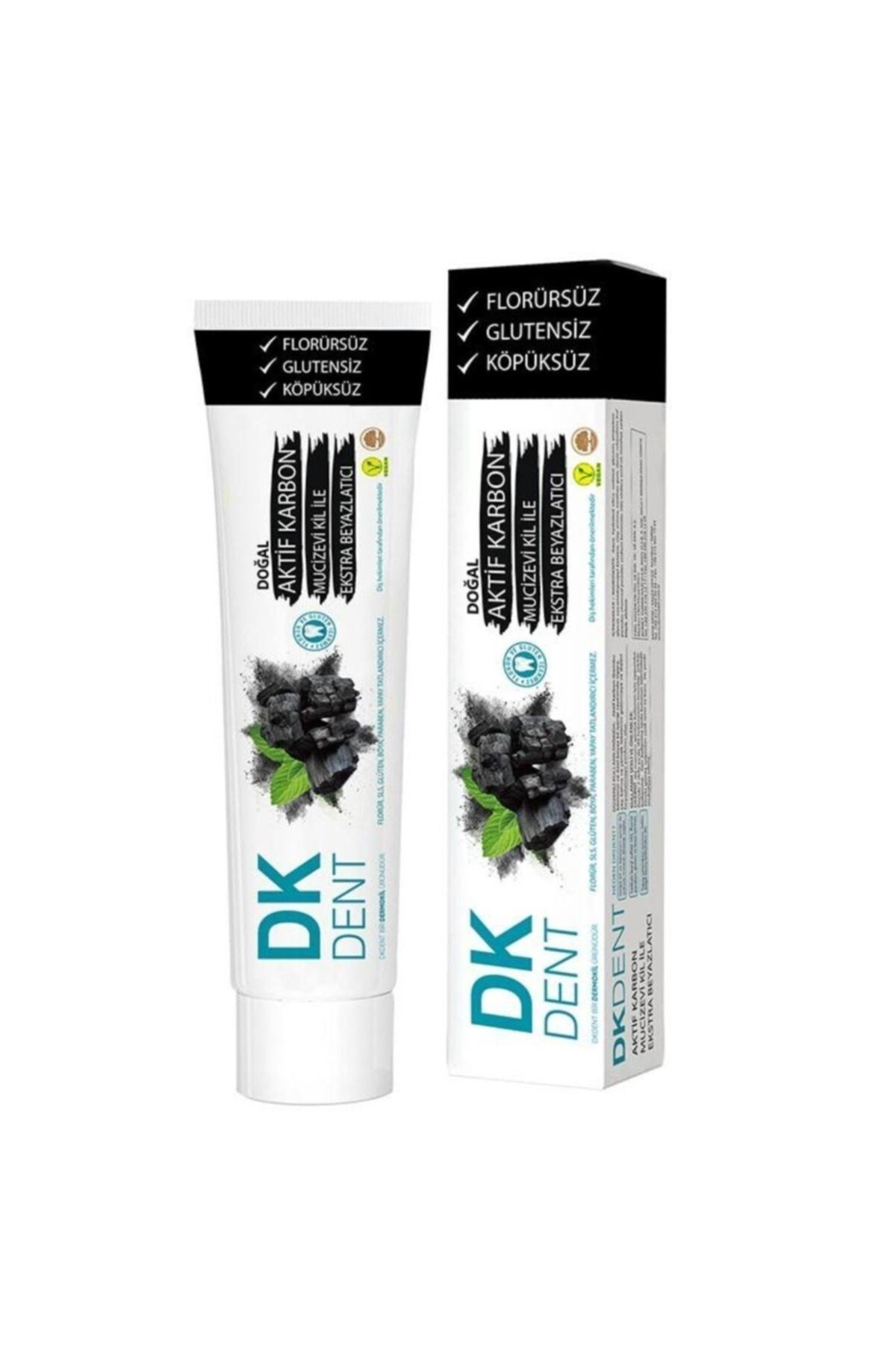 Dermokil Dk Dent Aktif Karbon & Killi Diş Macunu 75 Ml Kategori: Diş Macunu