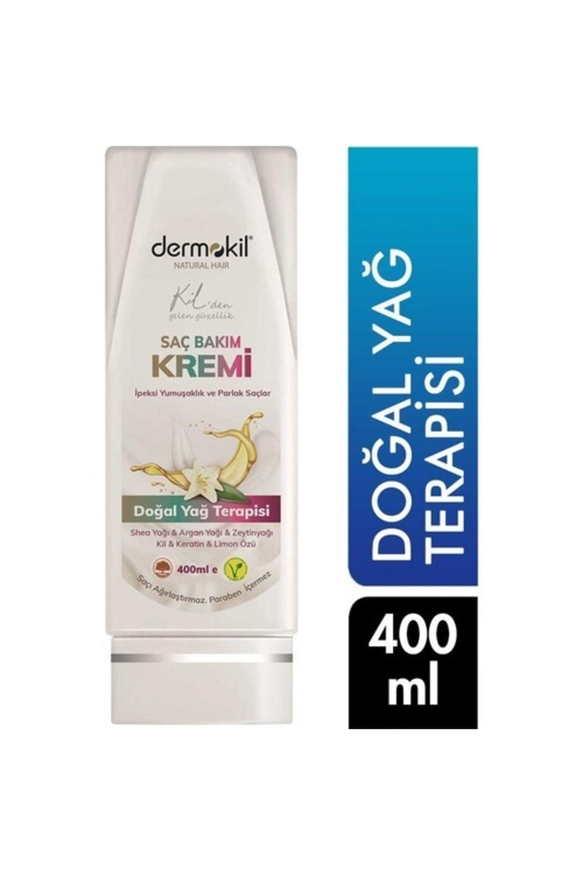 Saç Bakım Kremi 400 Ml Doğal Yağ Terapisi Saç Kremi