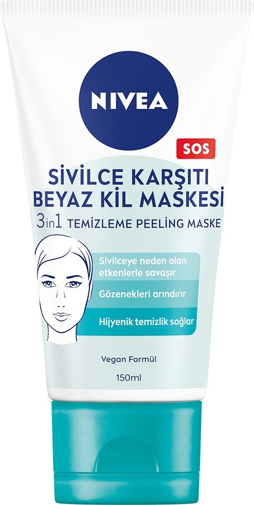 Nivea Beyaz Kil Maskesi 150 ml