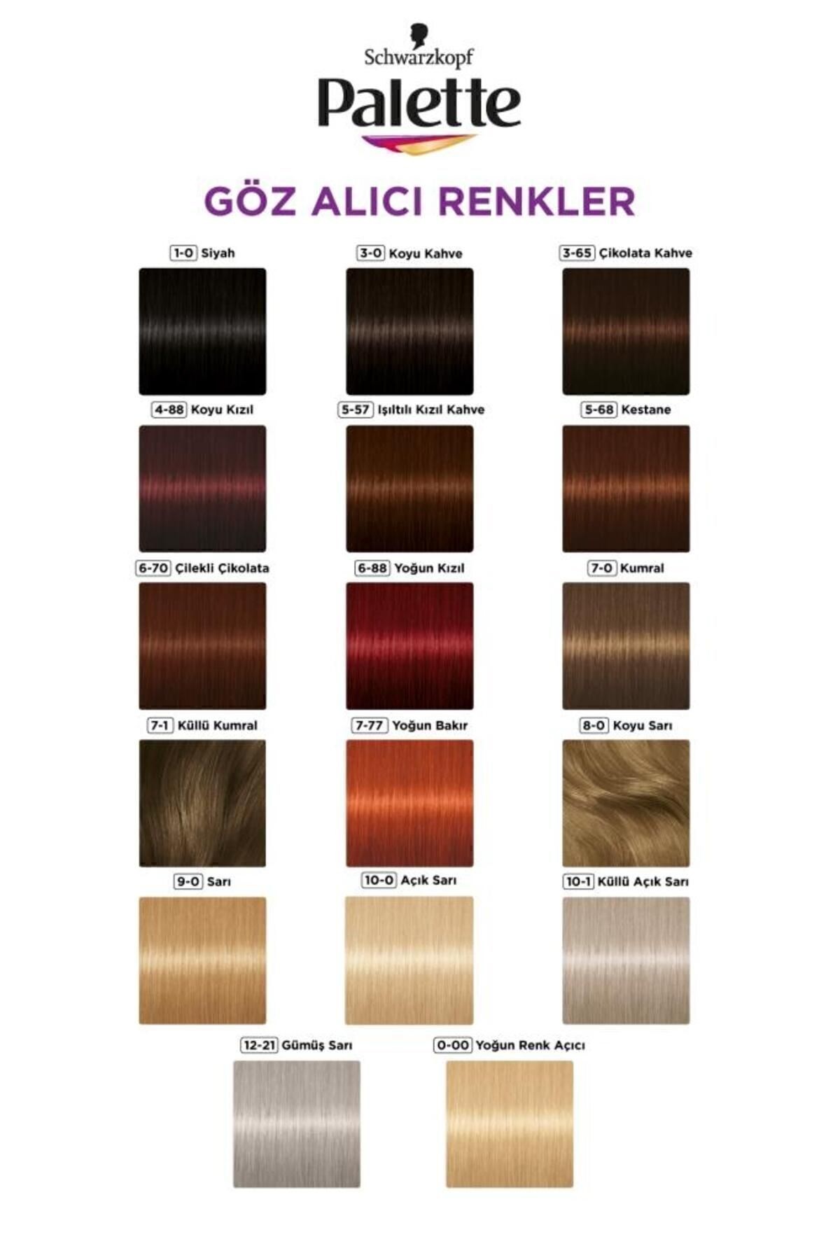 Palette Göz Alıcı Renkler 12-21 Gümüş Sarı X 2 Adet