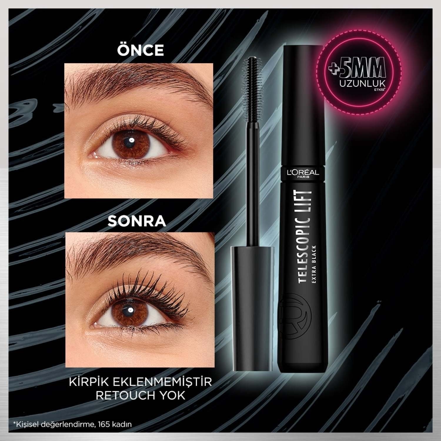 L'oréal Paris Telescopic Lift Extra Black Maskara