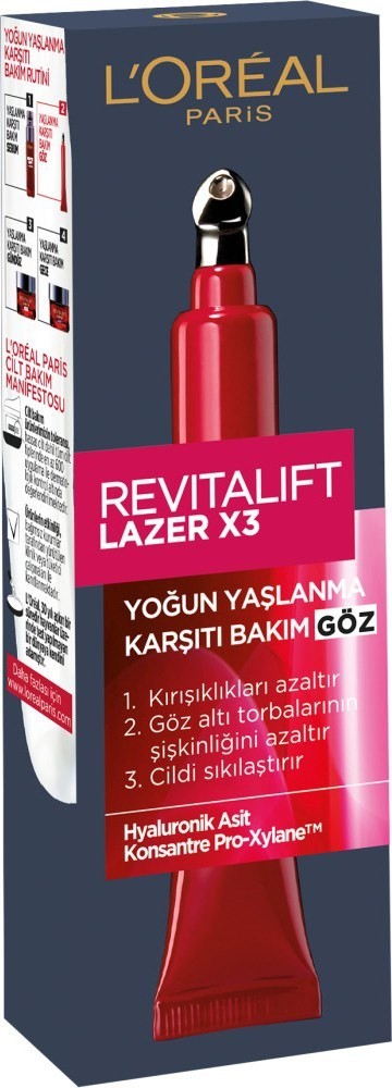 L'Oréal Paris Revitalift Lazer X3  Göz Bakım Kremi