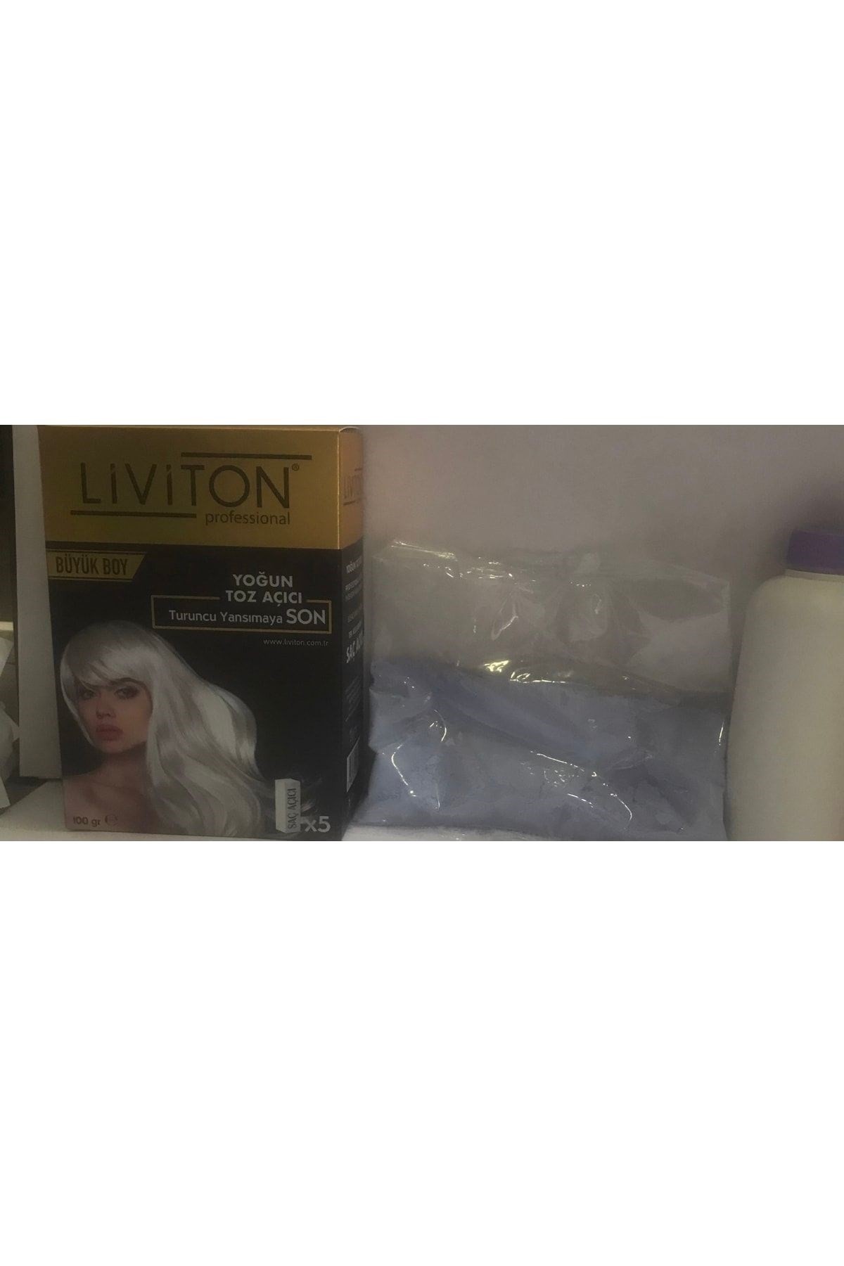 Liviton Saç Renk Açıçı 100 Gr Oryal +150 Ml Oksidan Liviton