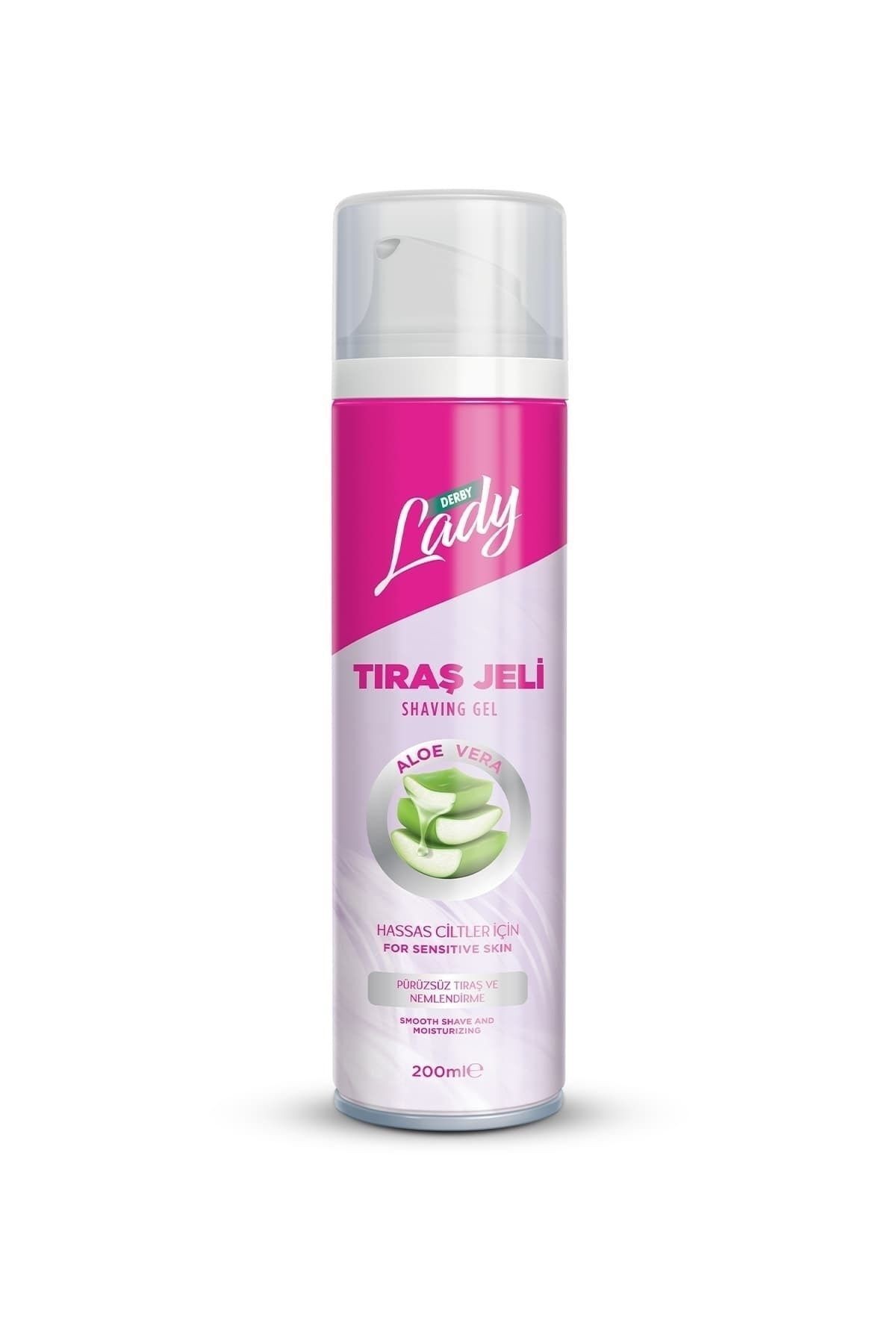 Lady Tıraş Jeli Aloe Vera 200ml
