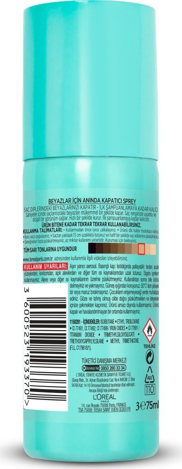 L'Oréal Paris Magic Retouch Beyaz Dipleri Kapatıcı Sprey - Sarı